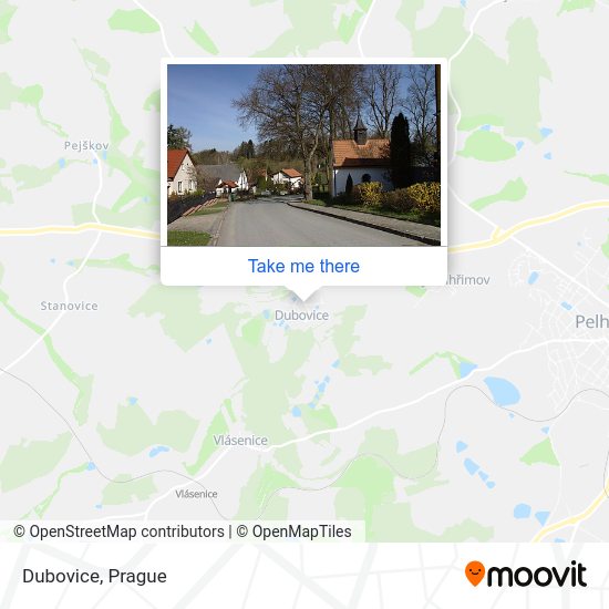 Карта Dubovice