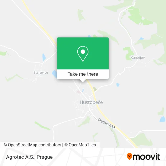 Карта Agrotec A.S.
