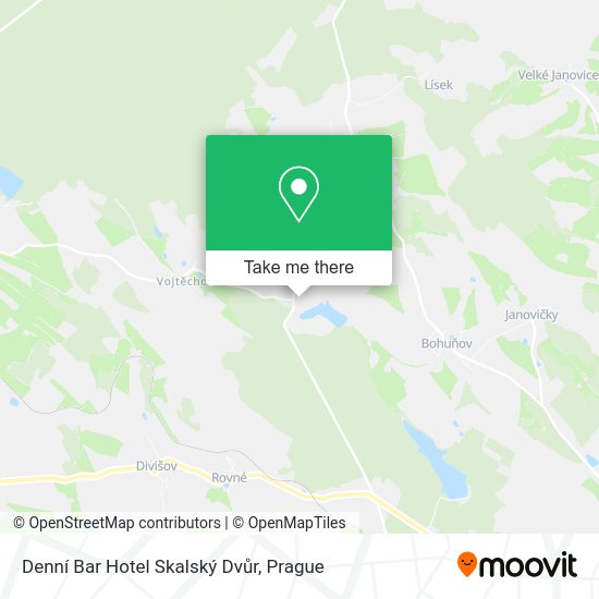 Denní Bar Hotel Skalský Dvůr map
