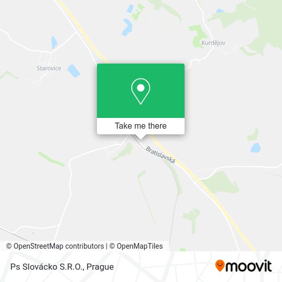 Ps Slovácko S.R.O. map