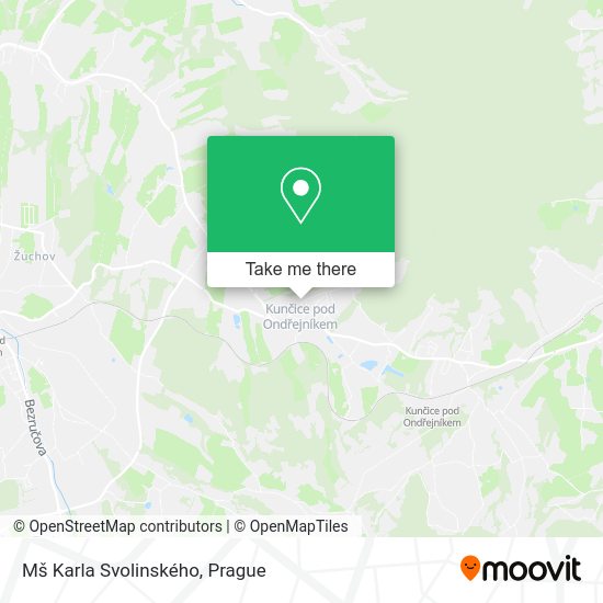 Mš Karla Svolinského map