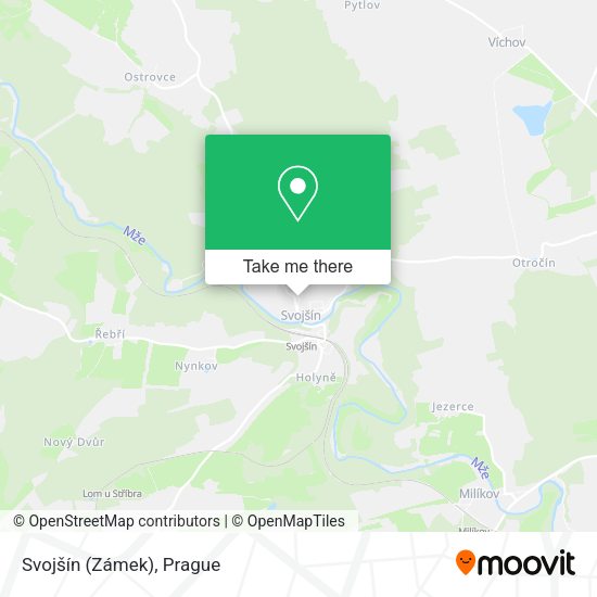 Svojšín (Zámek) map