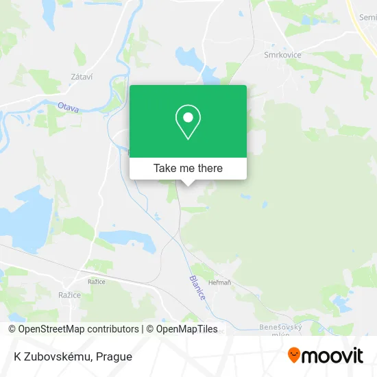 Карта K Zubovskému