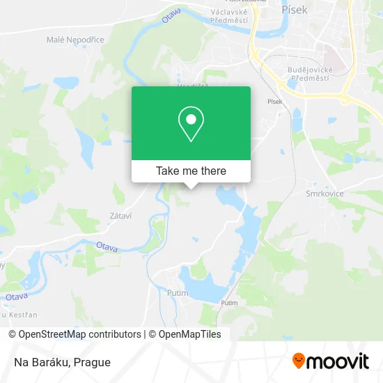 Карта Na Baráku