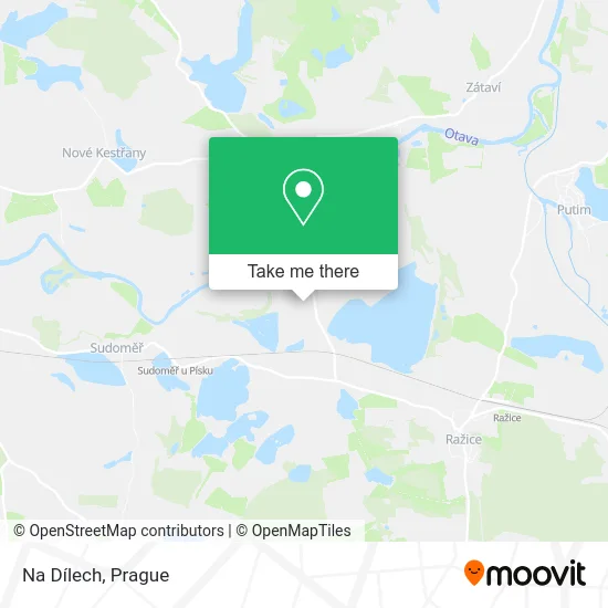 Карта Na Dílech