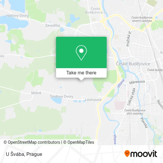 Карта U Švába