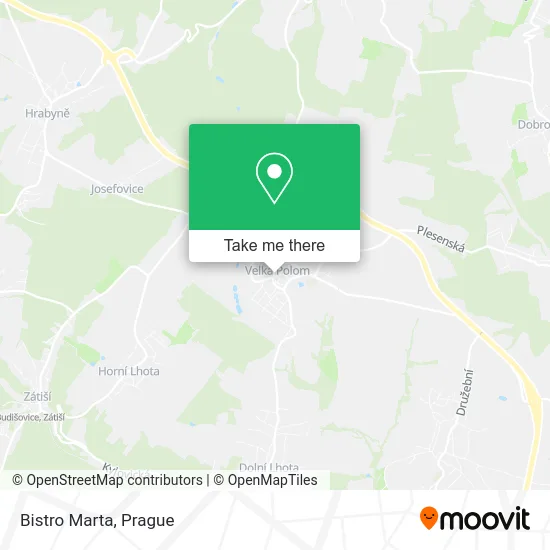 Карта Bistro Marta