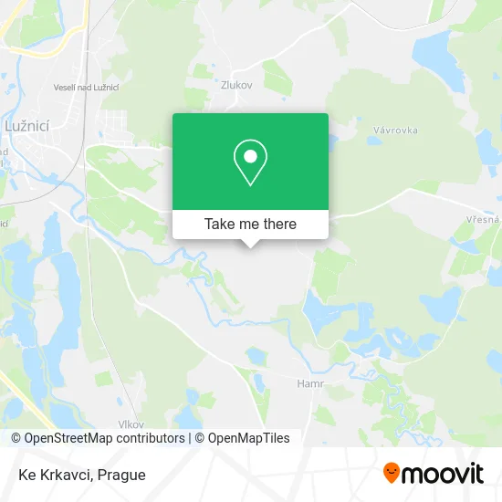 Карта Ke Krkavci