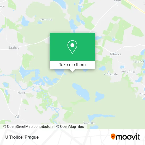 Карта U Trojice