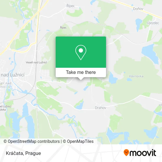 Карта Kráčata