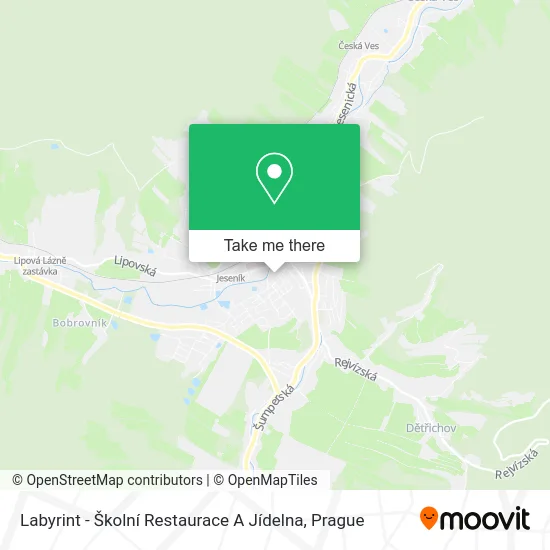Labyrint - Školní Restaurace A Jídelna map