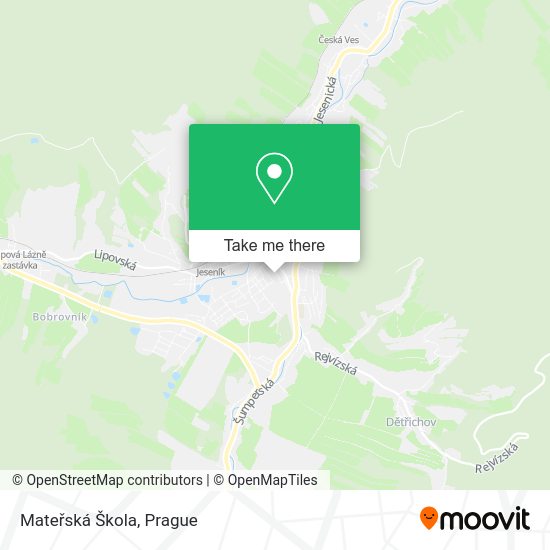 Mateřská Škola map