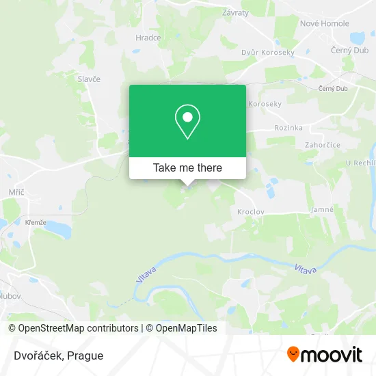 Карта Dvořáček
