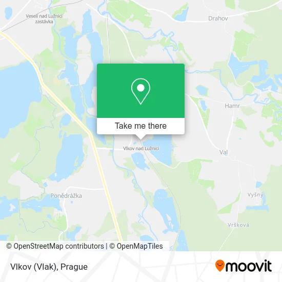 Карта Vlkov (Vlak)