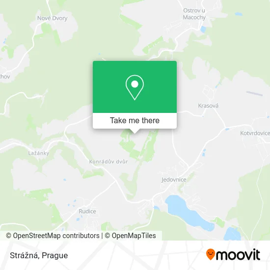 Карта Strážná