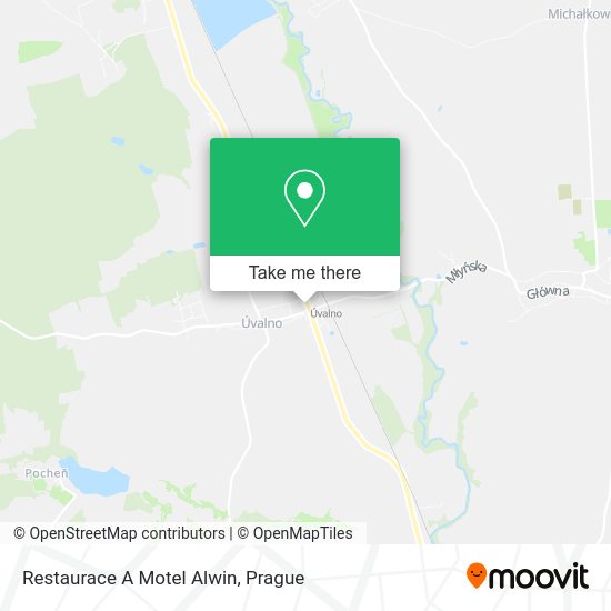 Карта Restaurace A Motel Alwin