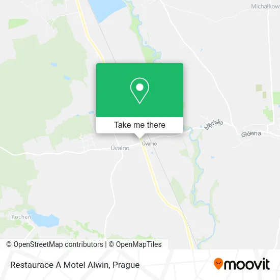 Карта Restaurace A Motel Alwin
