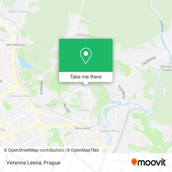 Карта Veterina Lesná