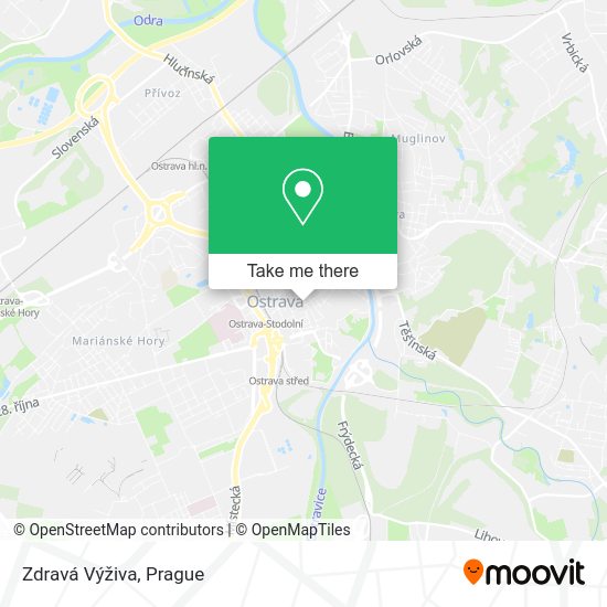 Zdravá Výživa map