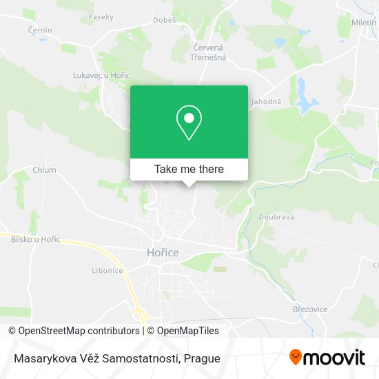 Masarykova Věž Samostatnosti map