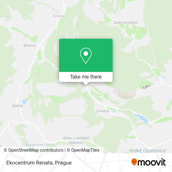 Карта Ekocentrum Renata