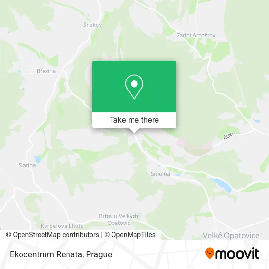 Карта Ekocentrum Renata