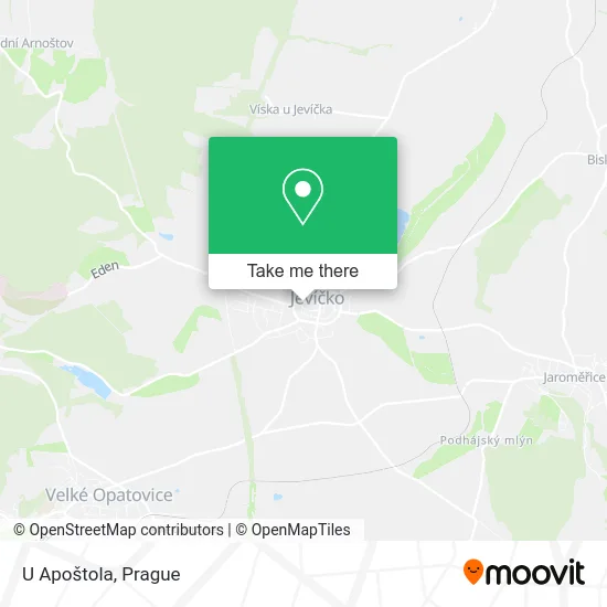 Карта U Apoštola