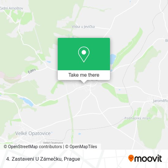 Карта 4. Zastavení U Zámečku