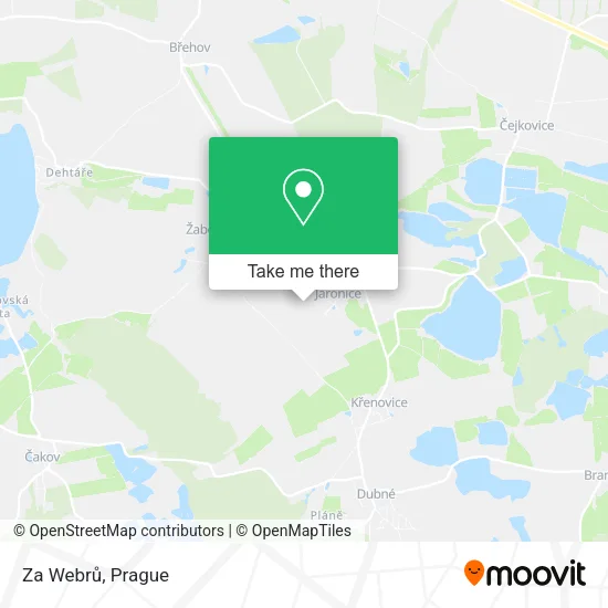 Карта Za Webrů