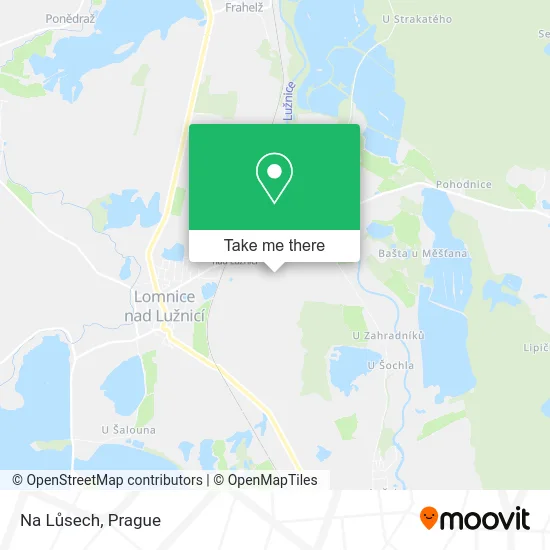 Карта Na Lůsech