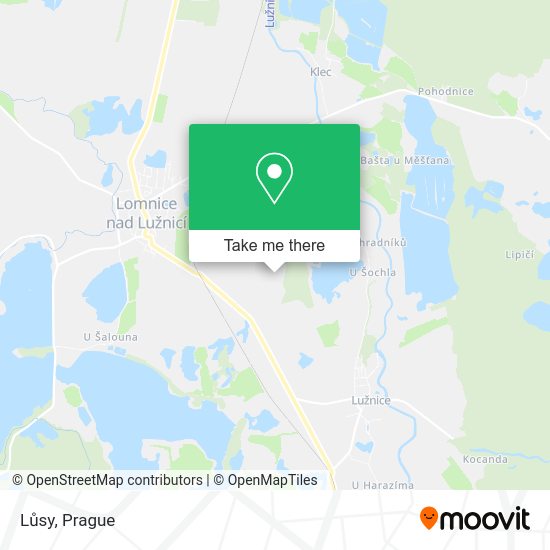 Карта Lůsy