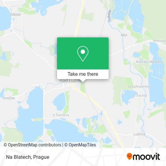 Карта Na Blatech