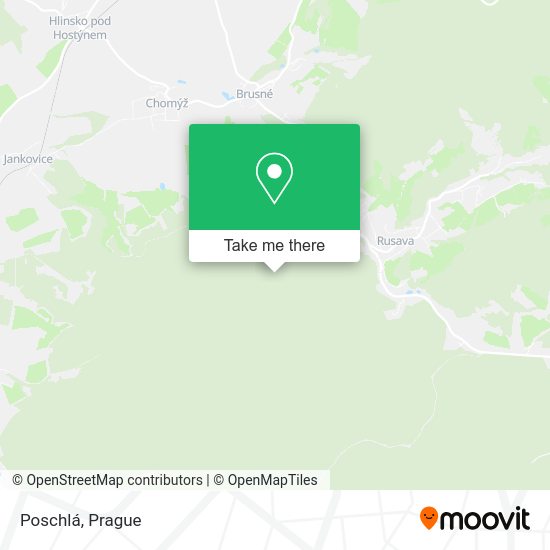Карта Poschlá