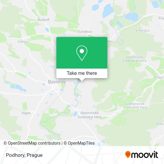 Карта Podhory