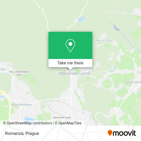 Карта Romanza