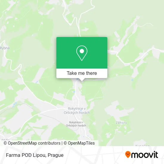 Карта Farma POD Lipou