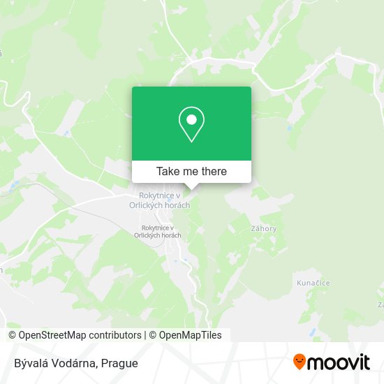 Bývalá Vodárna map