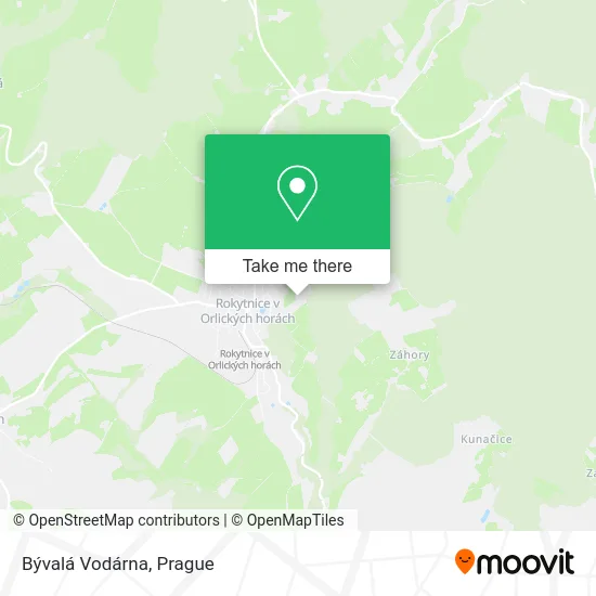 Карта Bývalá Vodárna