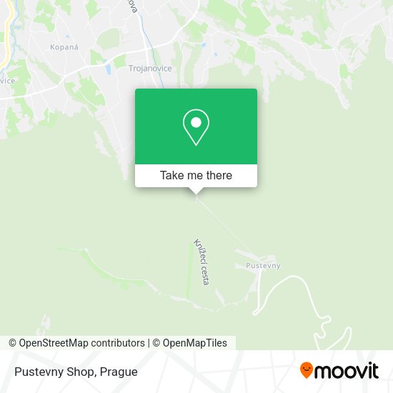 Карта Pustevny Shop