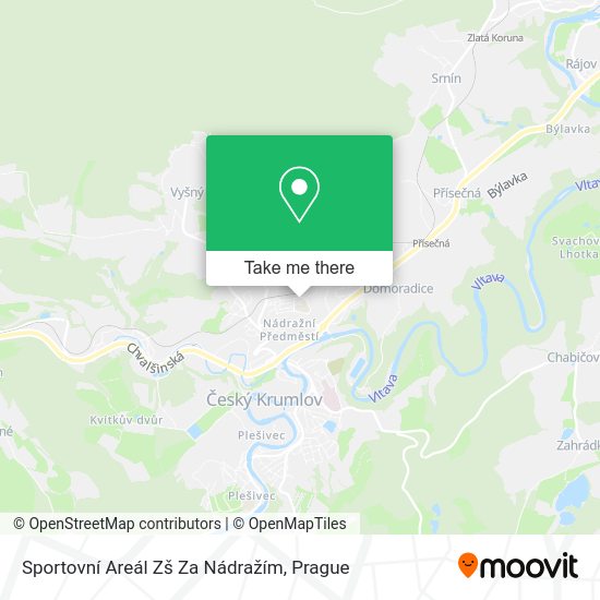 Sportovní Areál Zš Za Nádražím map