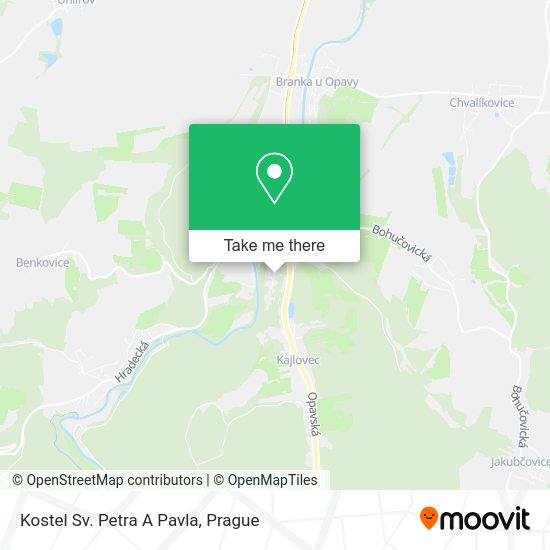 Kostel Sv. Petra A Pavla map