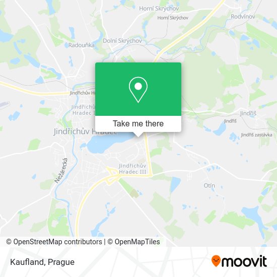 Kaufland map