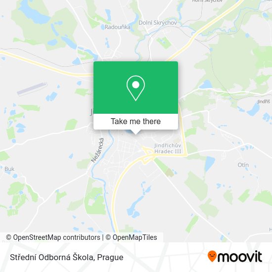 Střední Odborná Škola map
