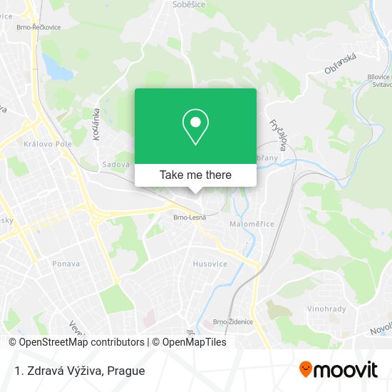 1. Zdravá Výživa map