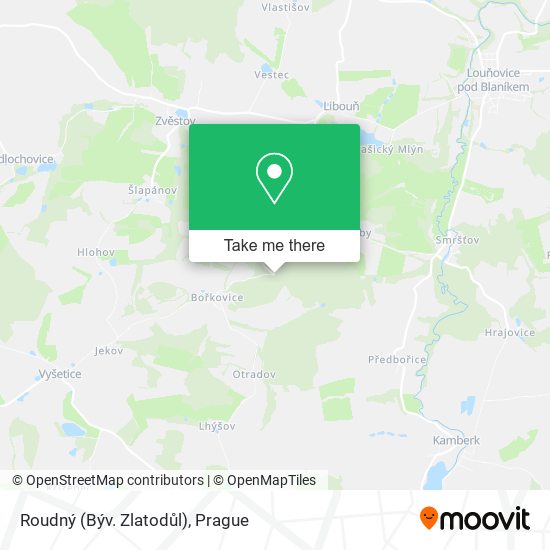 Roudný (Býv. Zlatodůl) map