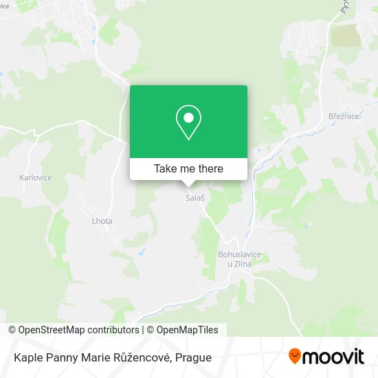 Kaple Panny Marie Růžencové map