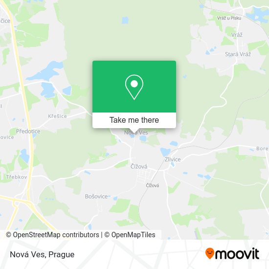 Карта Nová Ves