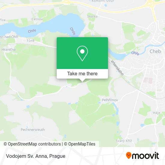 Карта Vodojem Sv. Anna