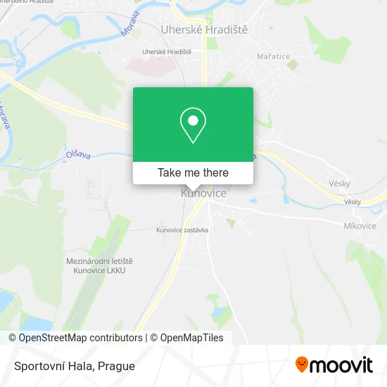 Карта Sportovní Hala