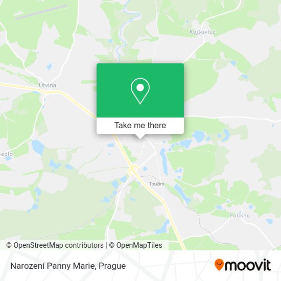 Narození Panny Marie map
